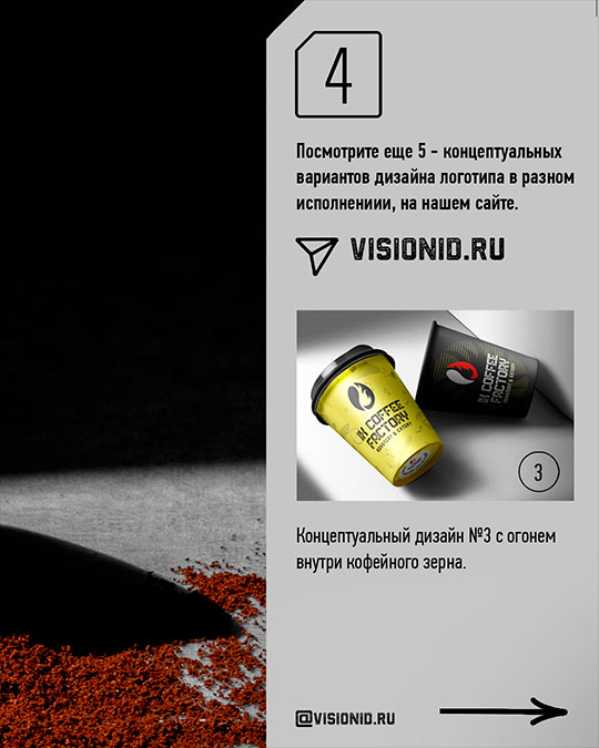 Дизайн упаковки кофе в зернах