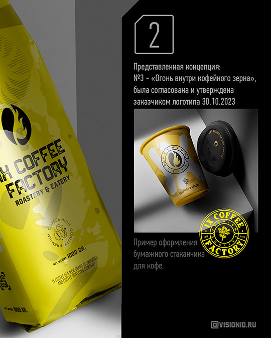 Дизайн упаковки кофе в зернах