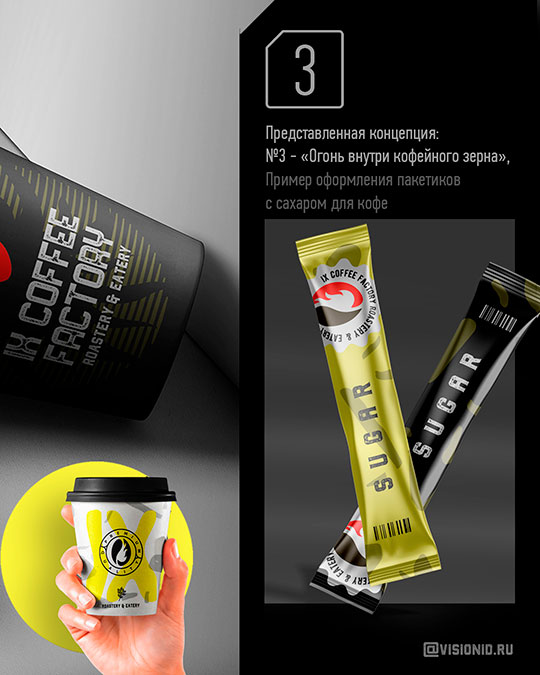 Дизайн упаковки кофе в зернах