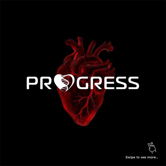 Дизайн логотипа Progress