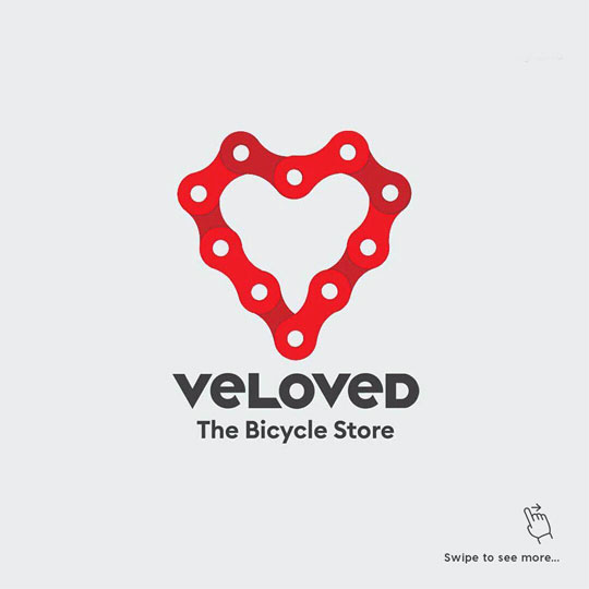 Логотип веломагазина Veloved